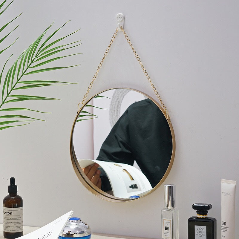 Metal Wrought Wall Mirror