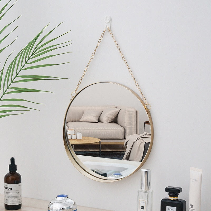 Metal Wrought Wall Mirror