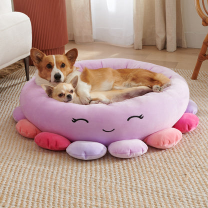Lit doux en peluche pour animaux de compagnie