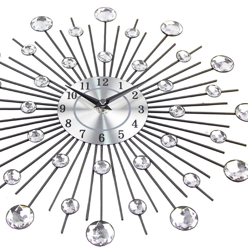 Horloge murale de luxe léger