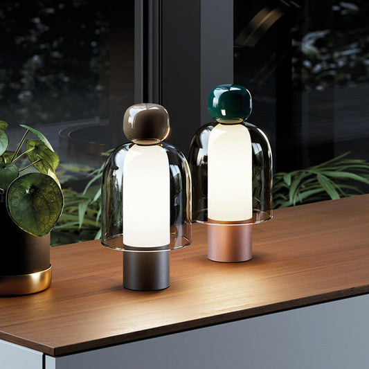 Simple Glass Table Lamp